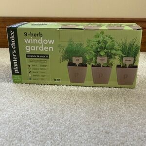 Planter's Choice 9-Herb Window Garden Kit